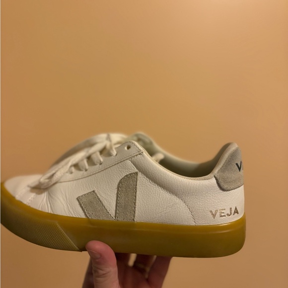 Veja Campo Sneakers in White/Natural - Picture 12 of 12